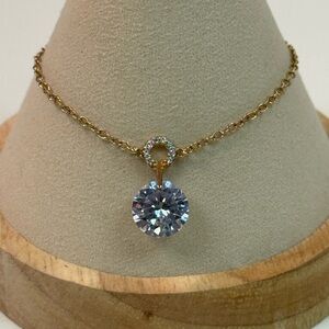 Kate Spade Diamond Shape Crystal & Rose Gold Bracelet